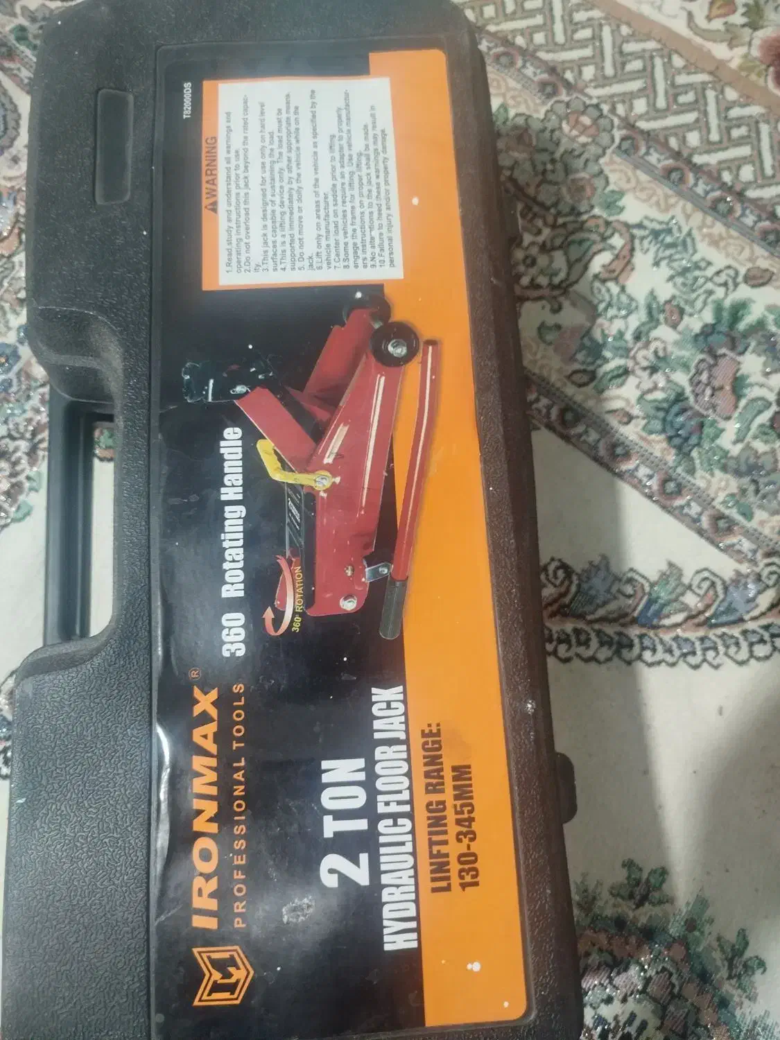 جک 2تن مارک ایرون مکس بهترین جنس بازار|ابزارآلات|مشهد, شهید معقول|دیوار