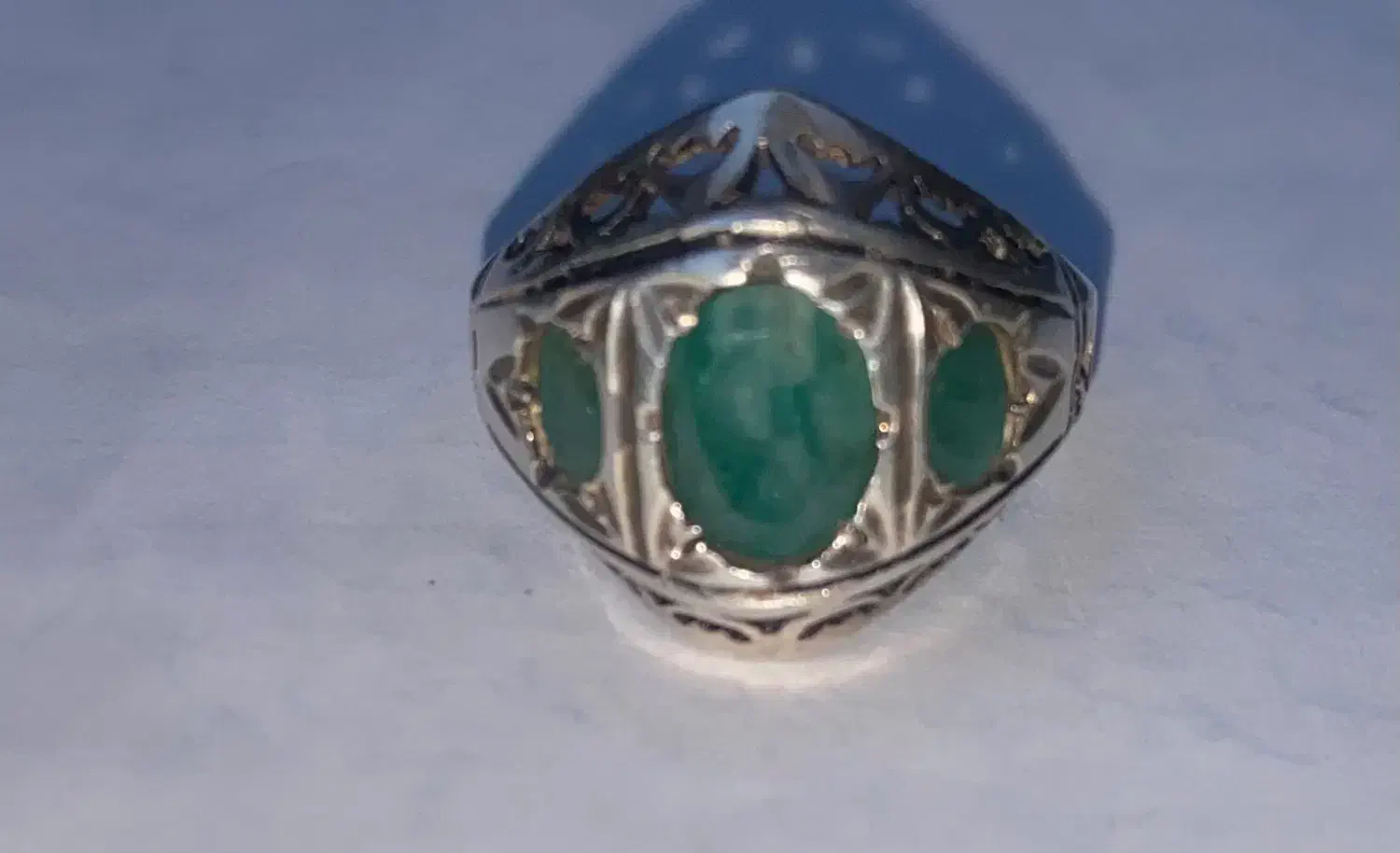 انگشتر زمرد|جواهرات|یزد, |دیوار