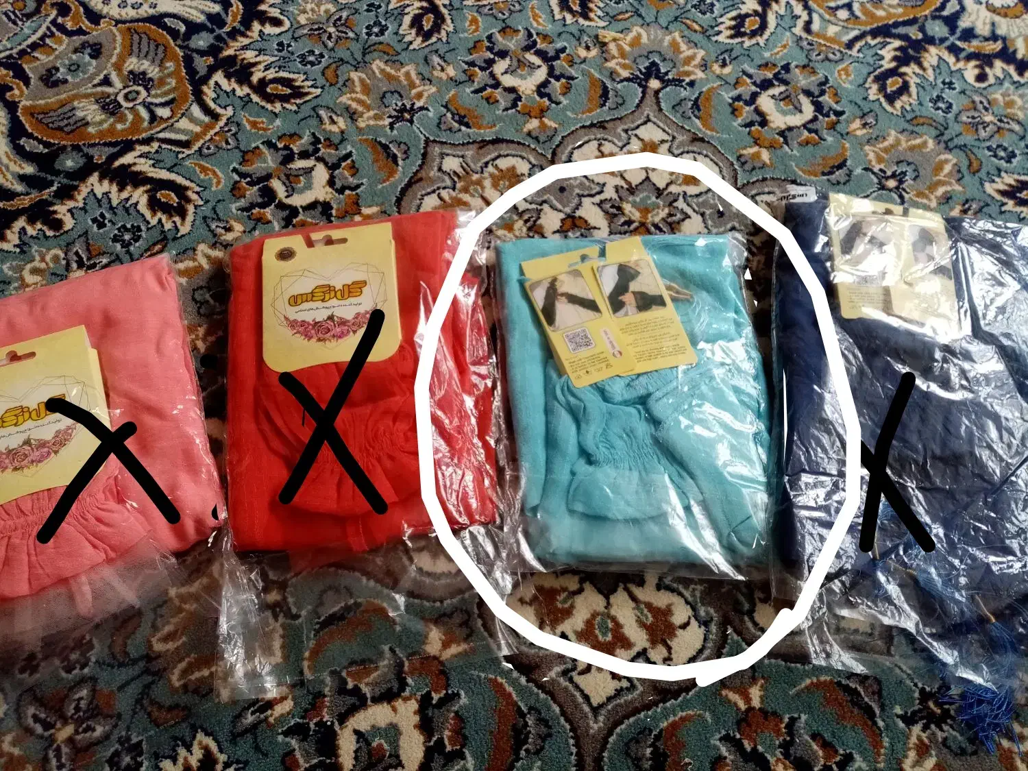 روسری ساق دست اسلپ قواره130 منگوله دار برندگل نرگس|لباس|مشهد, ولیعصر (شهرک غرب)|دیوار