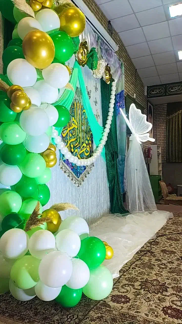 ریسه ی بادکنک|ریسه و چراغ تزئینی|قم, زنبیل آباد|دیوار