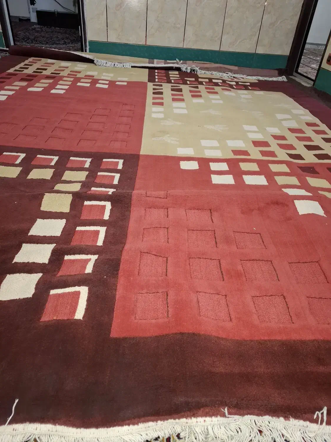 قالی|فرش|لردگان, |دیوار