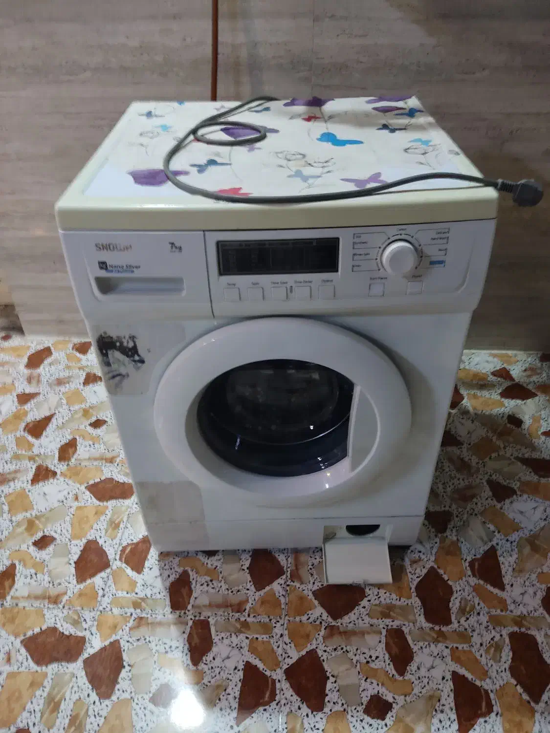 لباسشویی اسنوا 7کیلیویی|ماشین لباسشویی و خشککن لباس|اهواز, طالقانی|دیوار