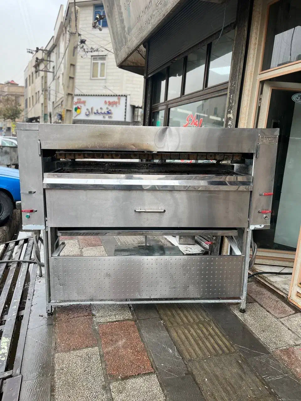 کباب پز تابشی سالاماندر 40سیخ اتوماتیک نگین دما|فروشگاه و مغازه|آفتاب, |دیوار