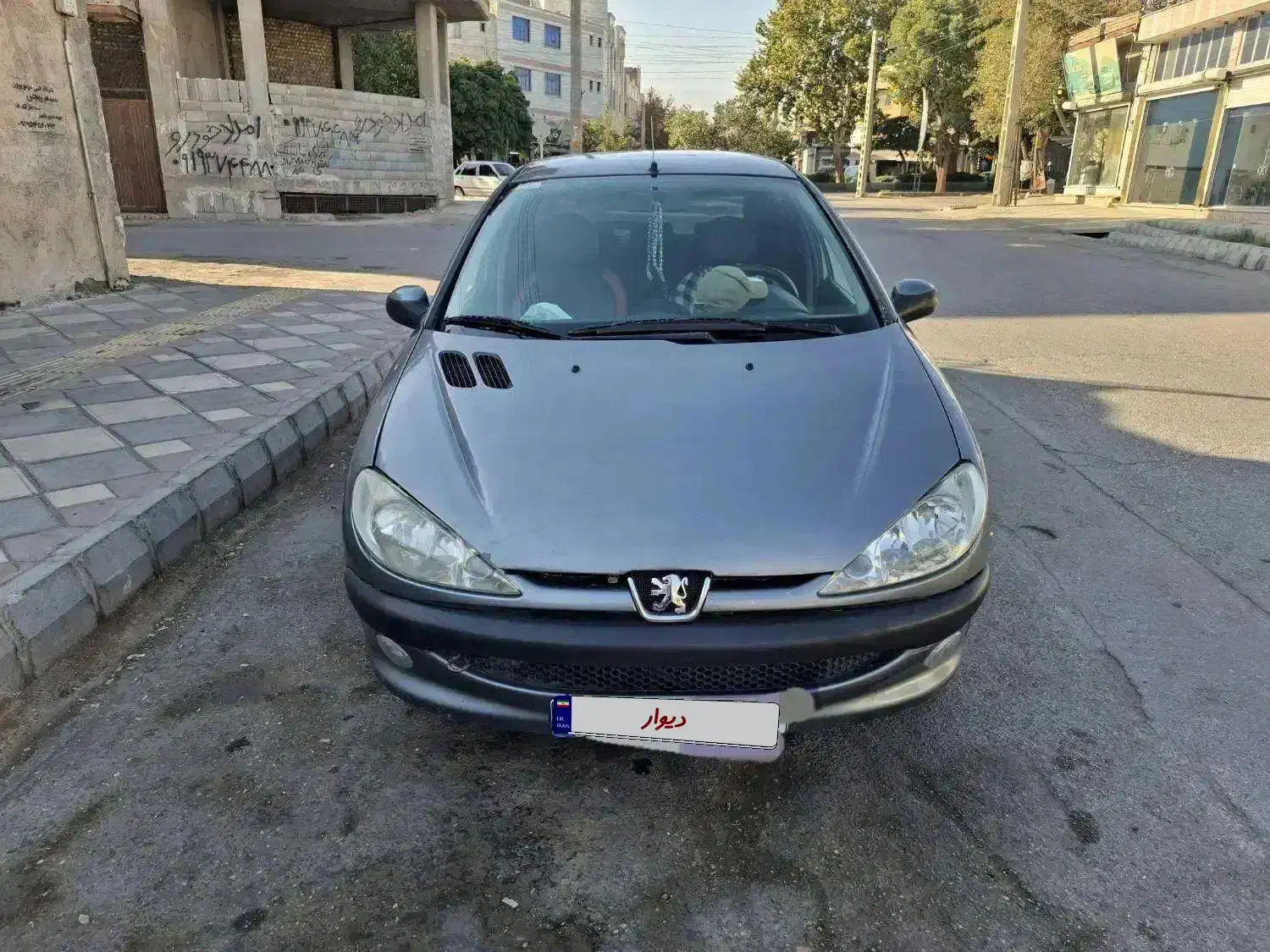 ۲۰۶ فرانسه مدل ۸۴ خاکستری|خودرو سواری و وانت|تهران, ابوذر|دیوار