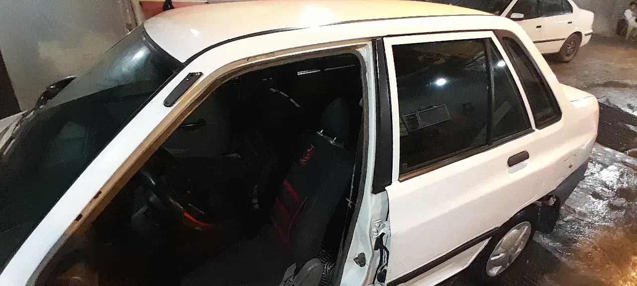 پراید صبا بنزینی سفید|خودرو سواری و وانت|مشهد, بهمن|دیوار