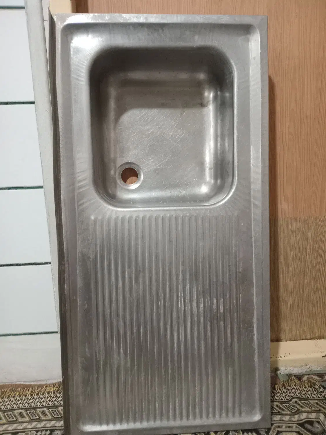 سینک آشپزخانه|آب‌چکان و نظم‌دهنده ظروف|ساوه, |دیوار