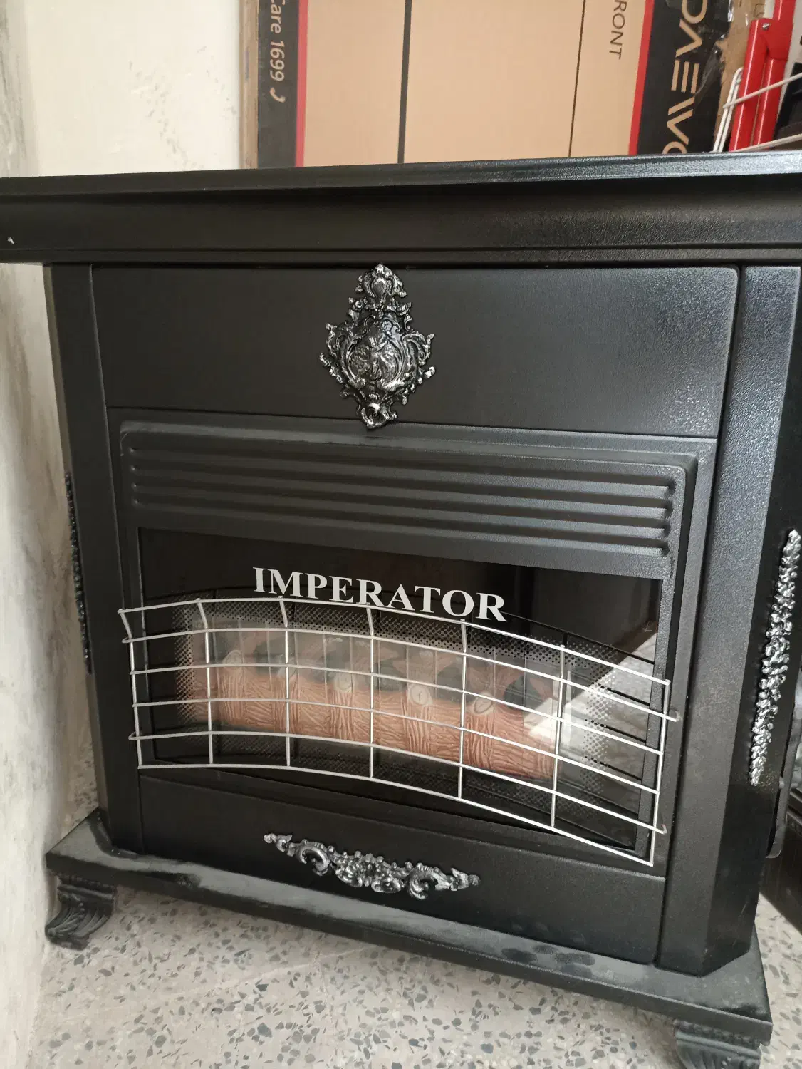 بخاری بزرگ نو|بخاری، هیتر، شومینه|شاهین‌شهر, گرگاب|دیوار