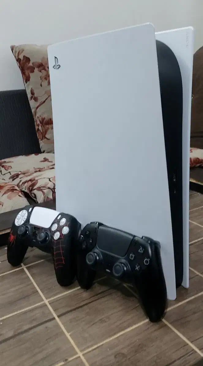 ps5 Fat دیسک خور دو دسته درحد نو|کنسول، بازی ویدئویی و آنلاین|گلبهار, شهر جدید گلبهار|دیوار