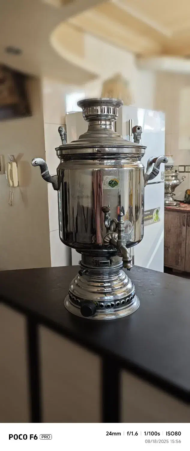 سماور ۲۰لیتریو قهوه سازدوقلو|سماور، چای‌ساز، قهوه‌ساز|تبریز, |دیوار