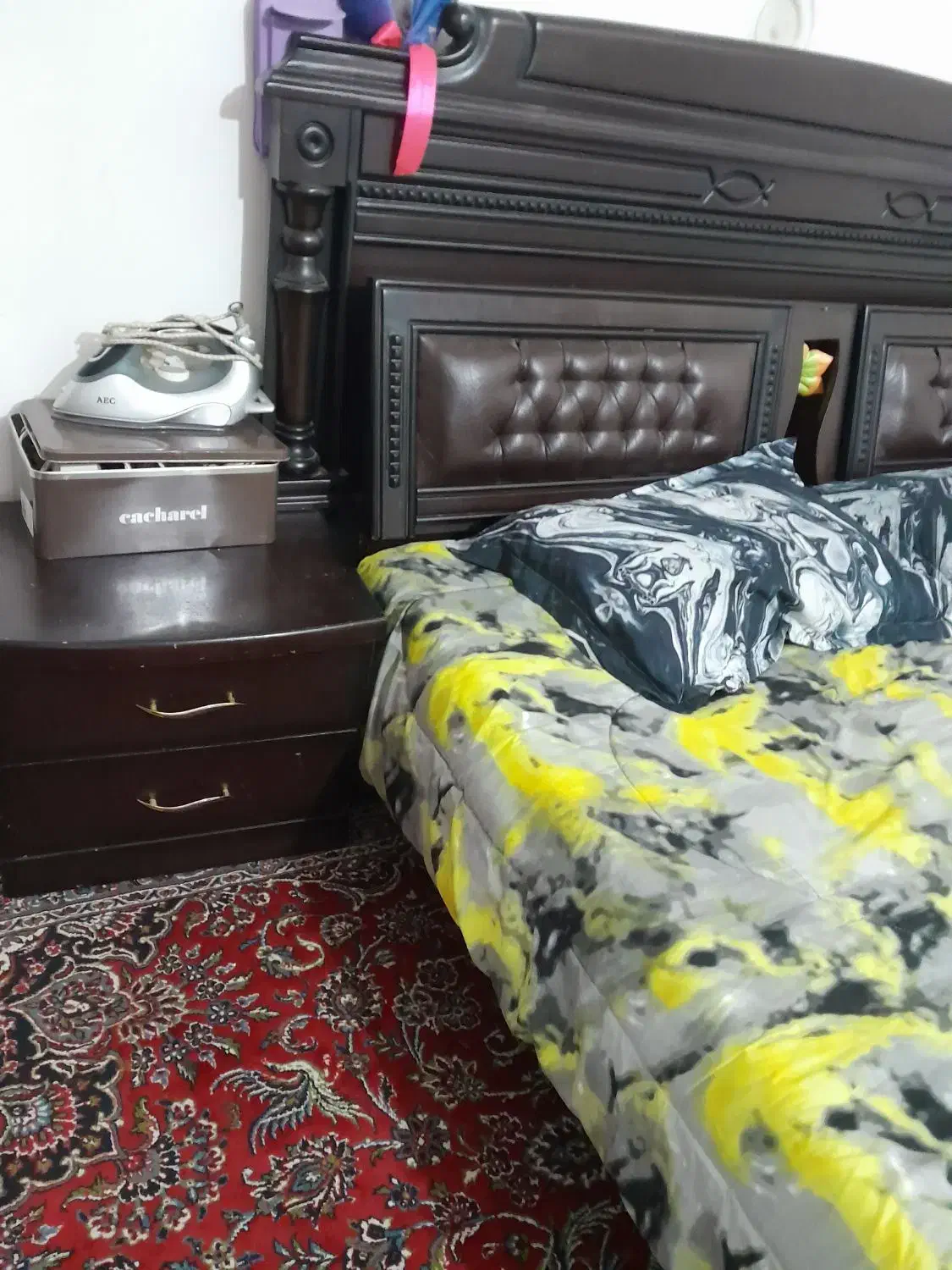 تخت دو نفره|تخت و سرویس خواب|قوچان, |دیوار