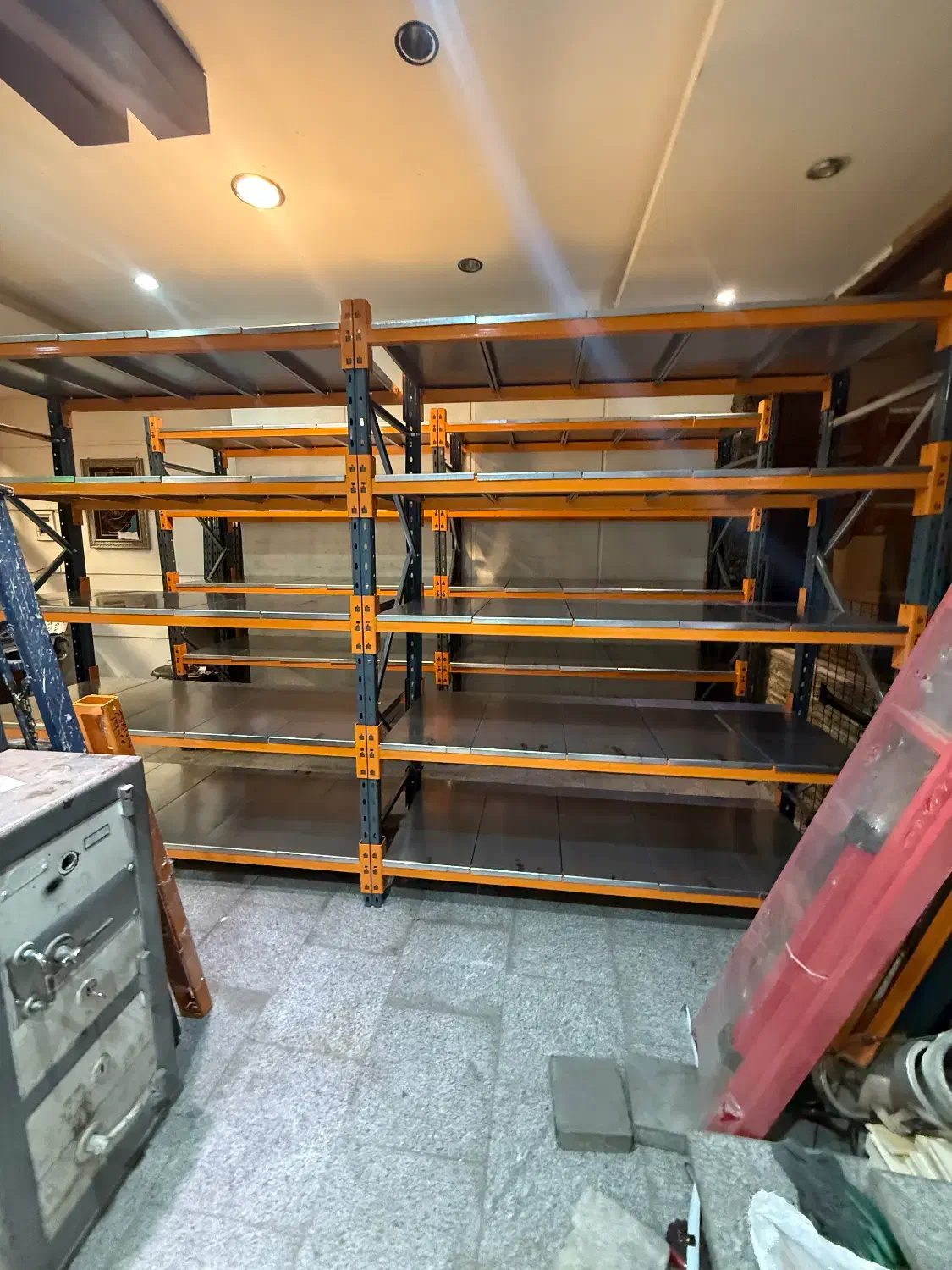 فروش راک صنعتی انبار دست دوم قفسه|فروشگاه و مغازه|مشهد, عامل|دیوار