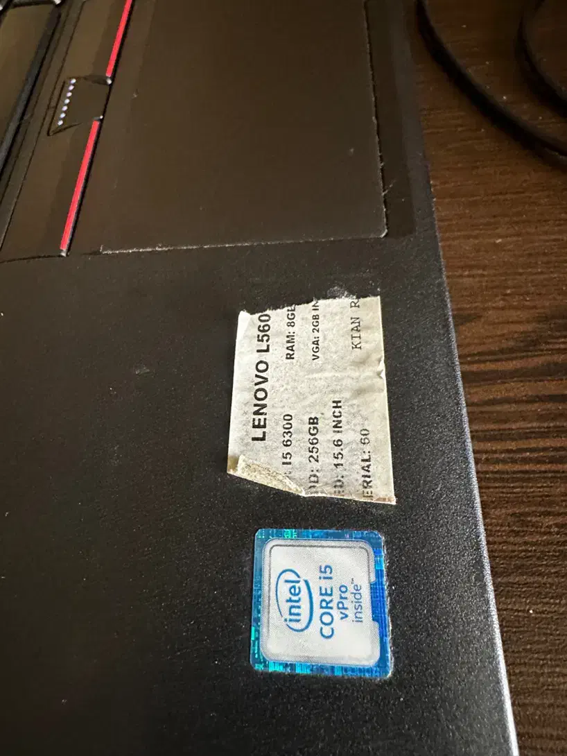 لپ تاپ lenovo thinkpad L560|رایانه همراه|تهران, آبشار تهران (دریاچه)|دیوار