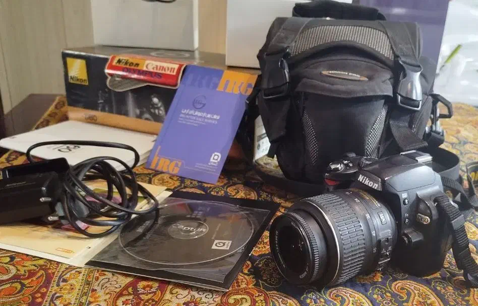 دوربین نیکون D60|دوربین عکاسی و فیلم‌برداری|مشهد, دانشجو|دیوار