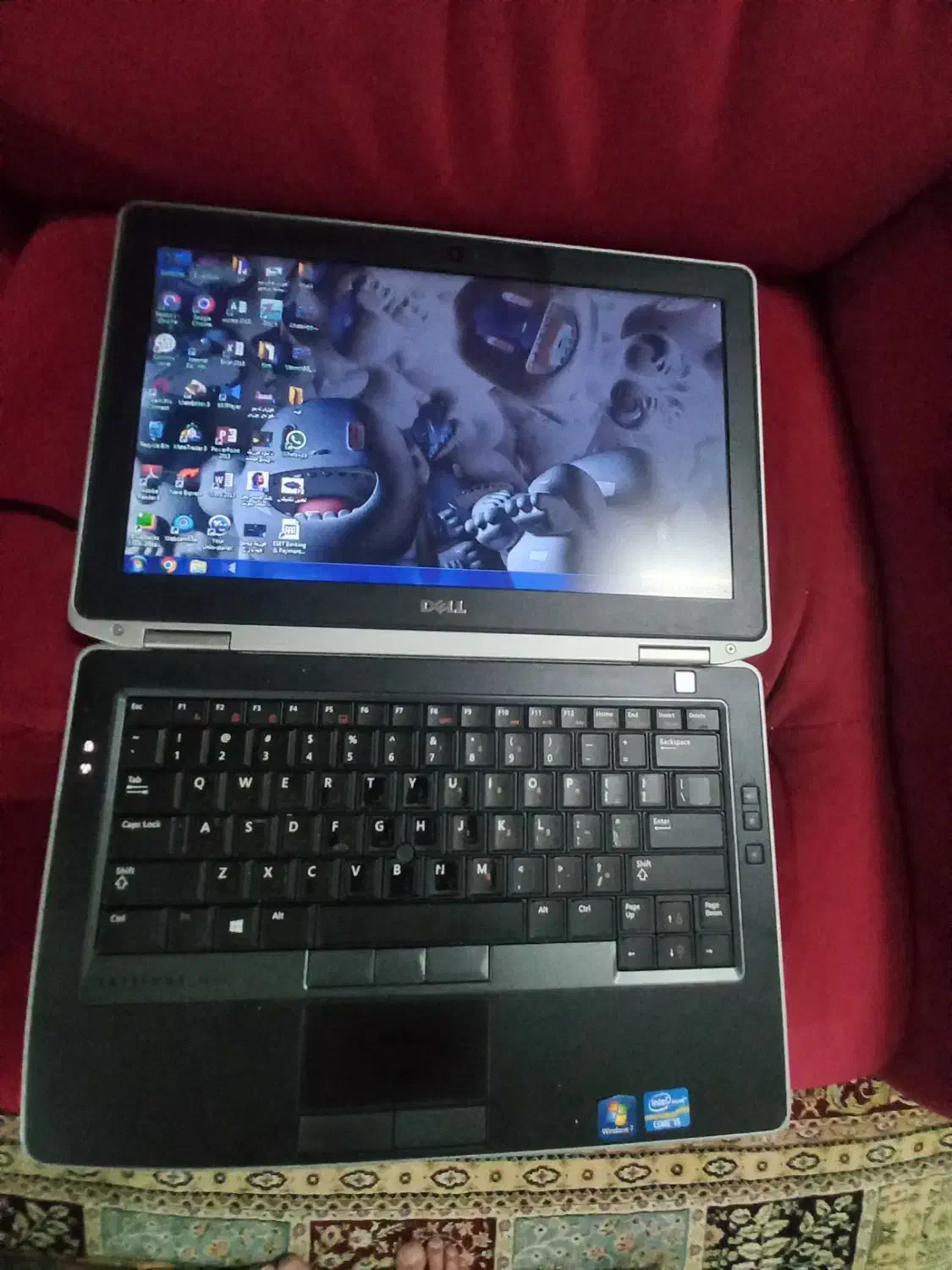 لپ تاپ دل نسل سوم بسیار تمیز|رایانه همراه|مشهد, عبادی|دیوار