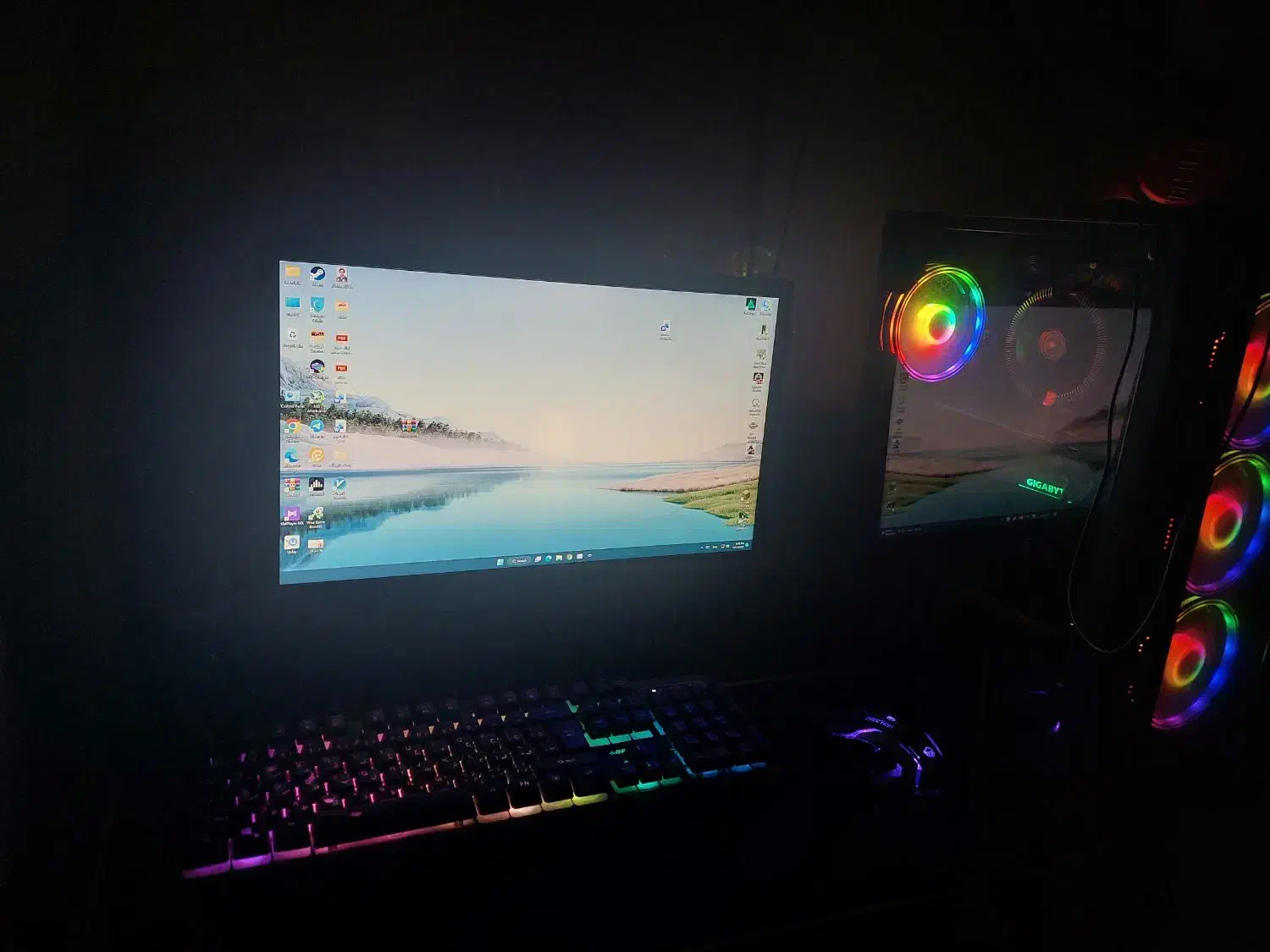 سیستم گیمینگ با گرافیک rtx 3070|رایانه رومیزی|زنجان, |دیوار