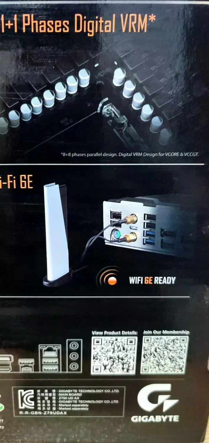 مادربرد حرفه ای گیگابایت z790ud-ax-wifi-ddr5|قطعات و لوازم جانبی رایانه|تهران, میرداماد|دیوار