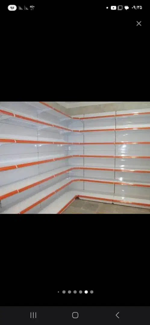 استند فروشگاهی پشت صفحه پانچی/قفسه مغازه|فروشگاه و مغازه|ورامین, شهرک فجر|دیوار