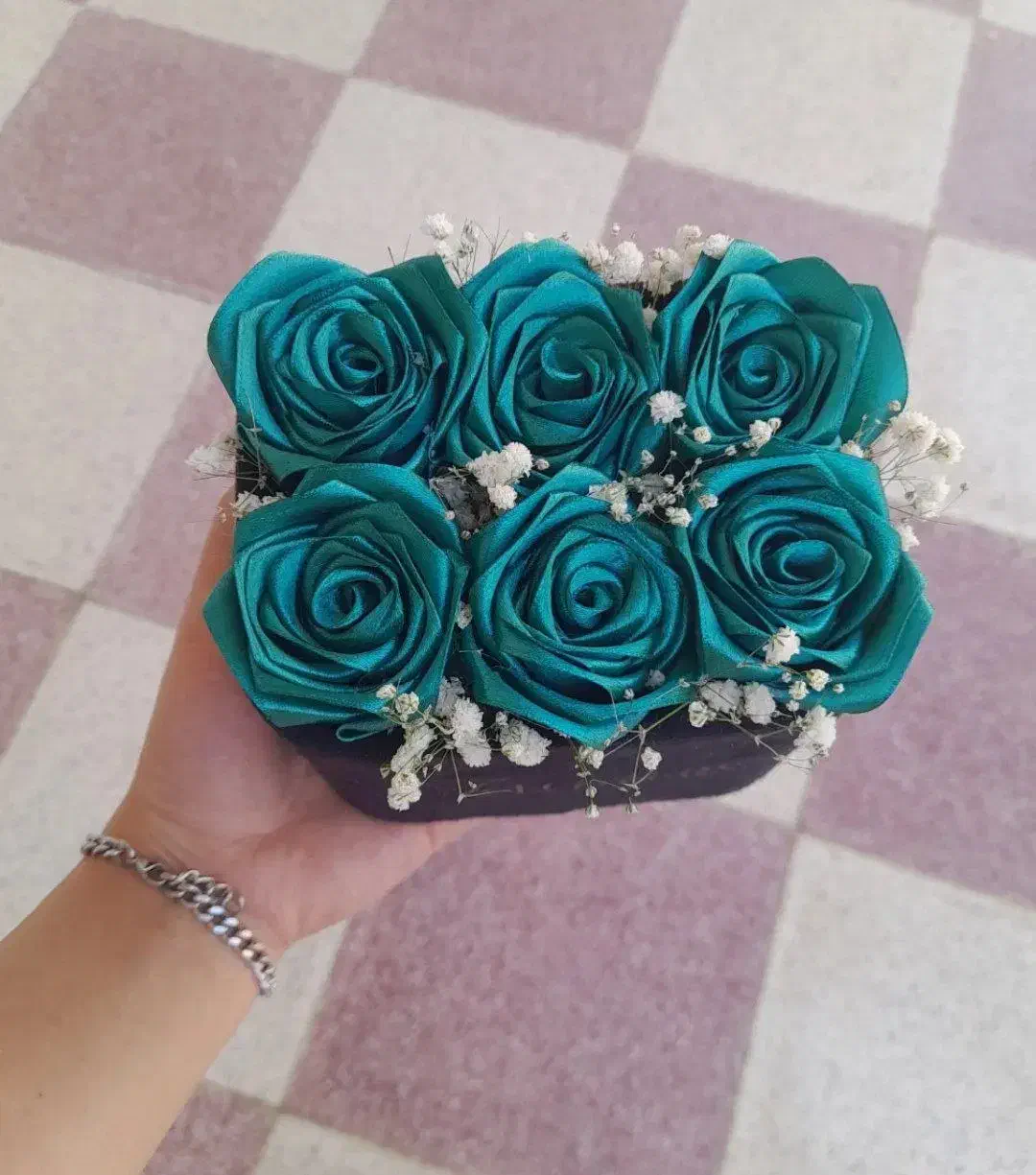 گل روبانی|گل مصنوعی|سنندج, |دیوار