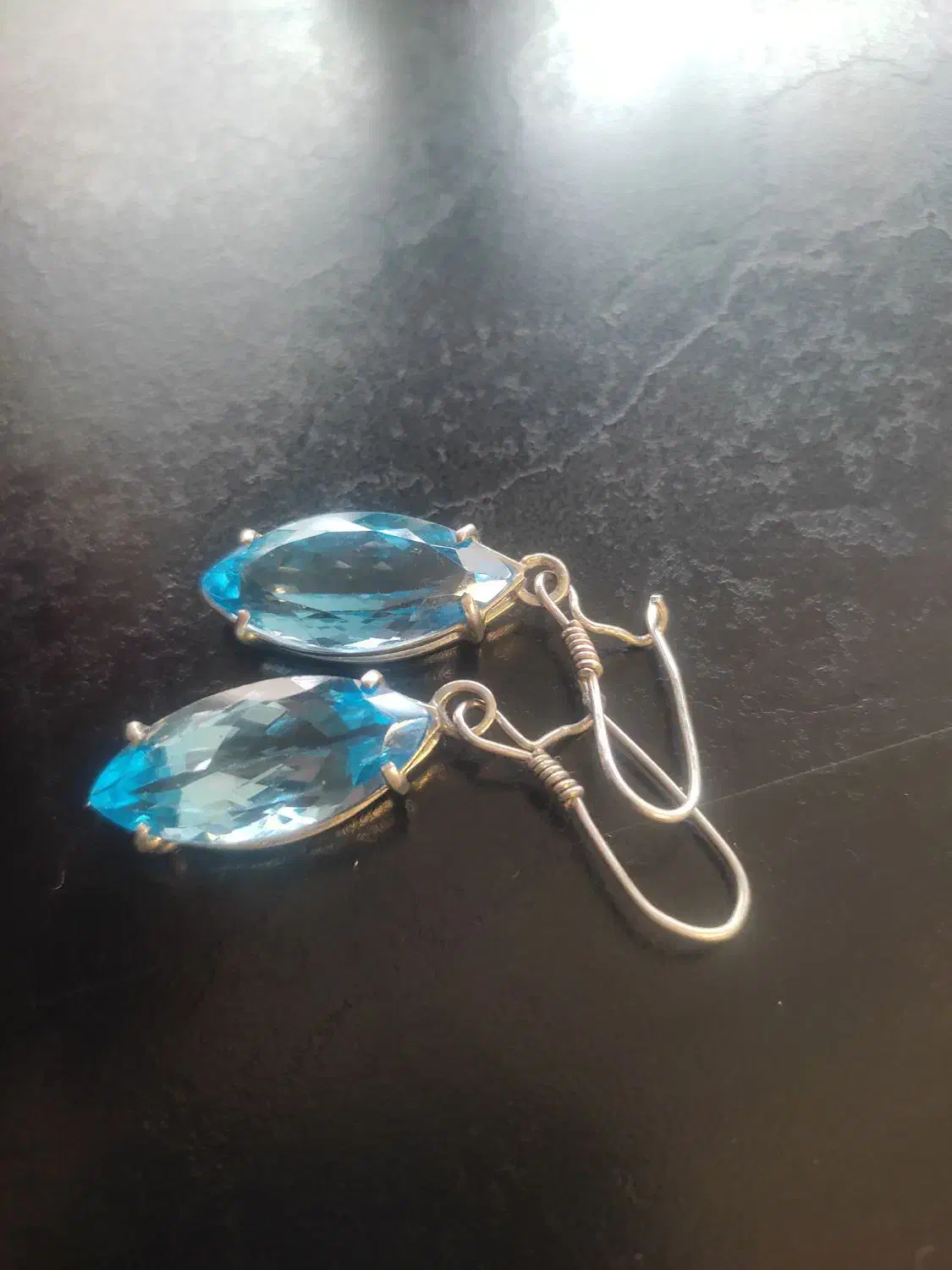 گوشواره باسنگ قیمتی|جواهرات|شاهین‌شهر, گزبرخوار|دیوار