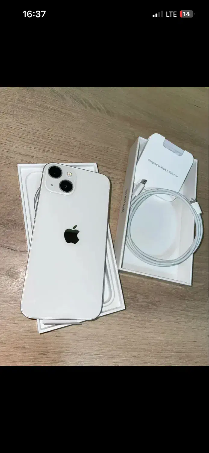 ایفون ۱۳نرمالchدوسیم کارت ۱۲۸ گیگ باتری ۹۸|موبایل|اسلام‌شهر, شاطره|دیوار