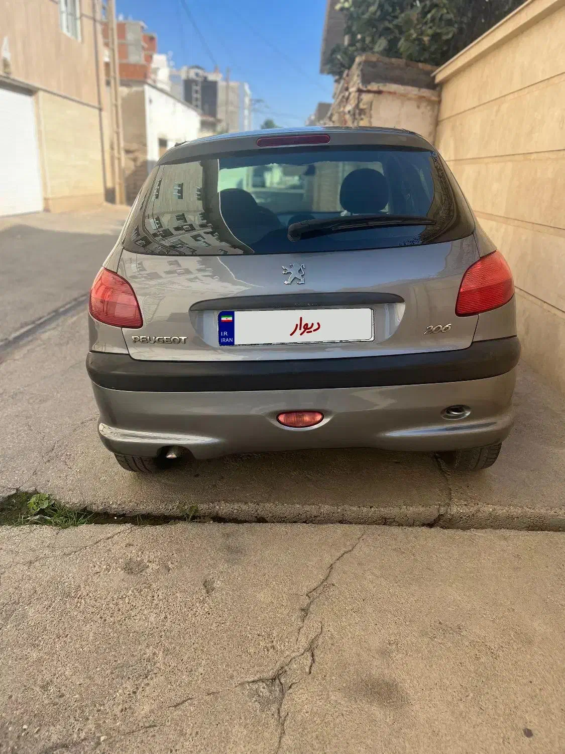 پژو ۲۰۶ مدل ۸۹|خودرو سواری و وانت|گنبد کاووس, |دیوار