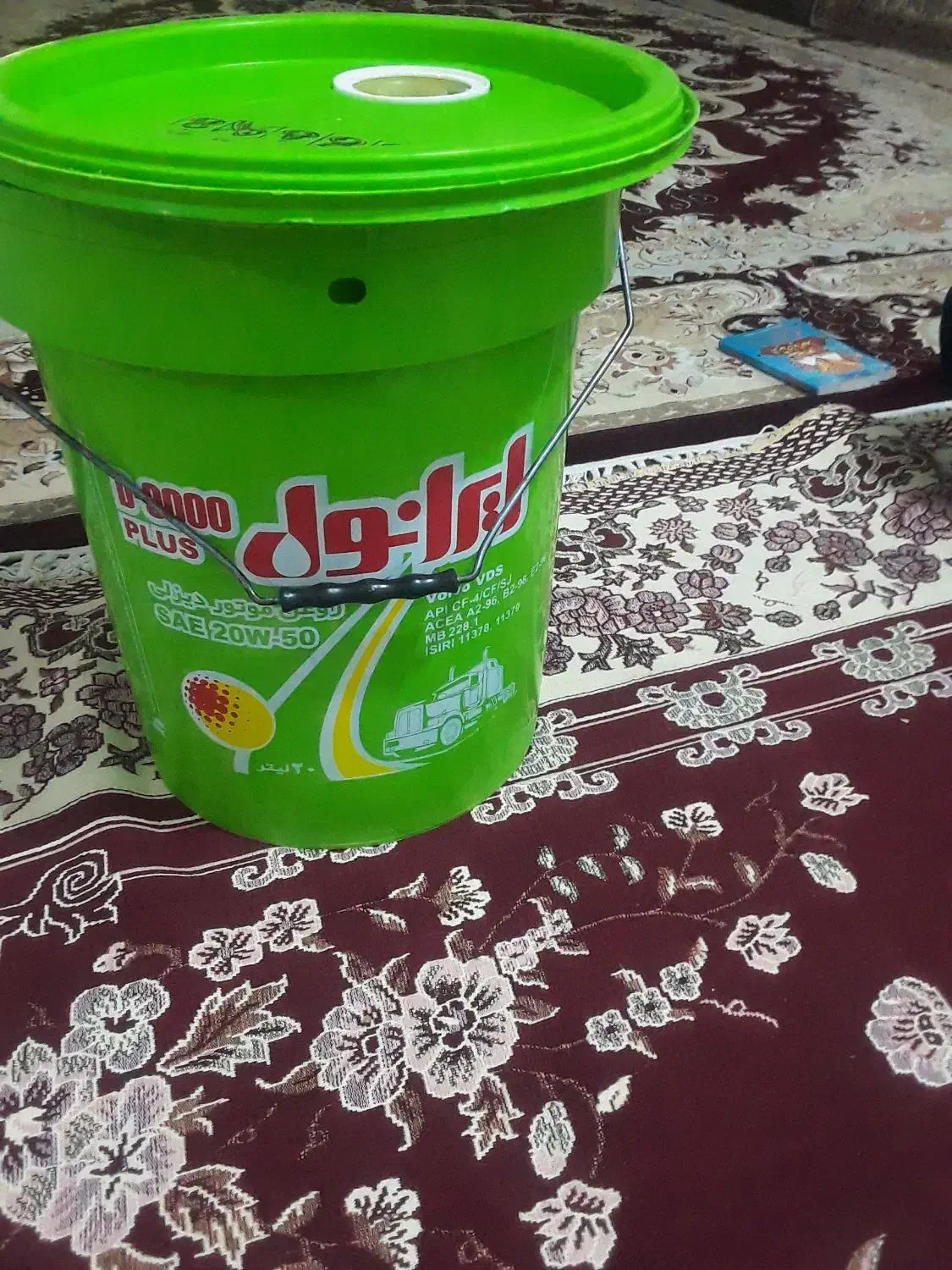 سطل بیست لیتری|ظروف نگهدارنده، پلاستیکی، یک‌بارمصرف|خرمدره, |دیوار