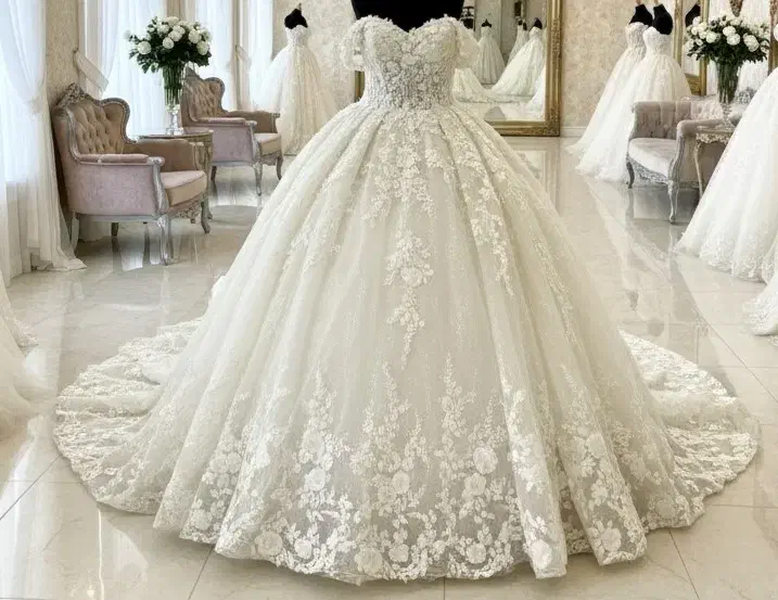 کرایه و فروش لباس عروس مناسب عقد فرمالیته|لباس|لنجان, |دیوار