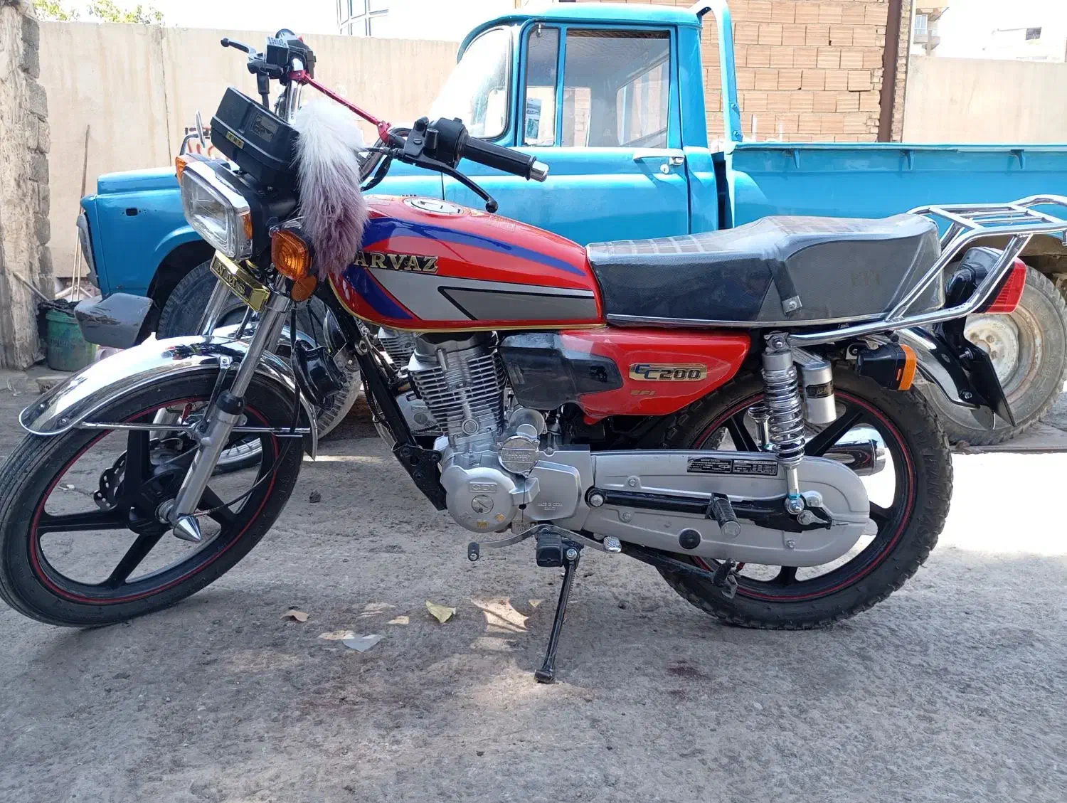200 مدل 401درحد صفر|موتورسیکلت|سقز, |دیوار