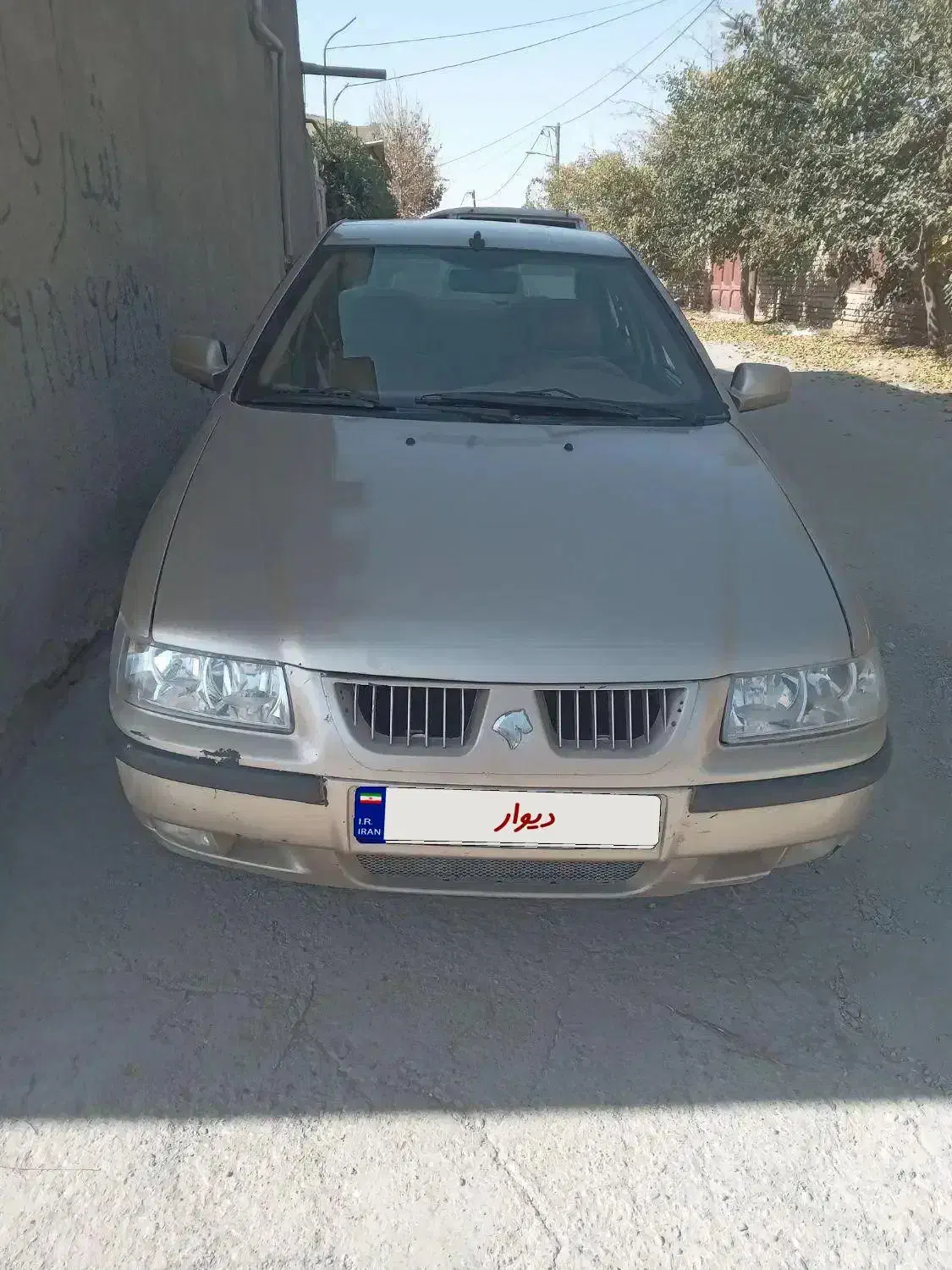سمند بژ ۸۳|خودرو سواری و وانت|چناران, |دیوار
