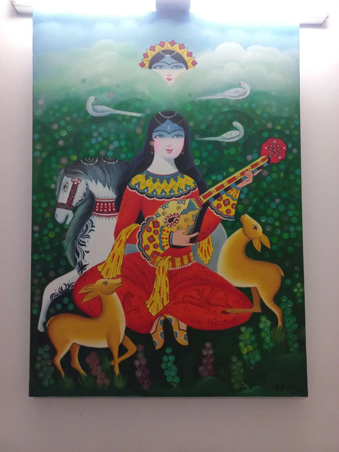 تابلو نقاشی|تابلو، نقاشی، عکس|قم, شهر قائم|دیوار