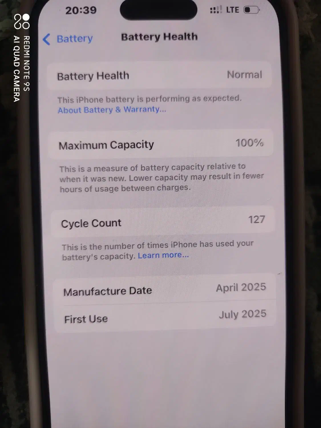آیفون 16 نرمال 128g|موبایل|اهواز, زیتون کارمندی|دیوار