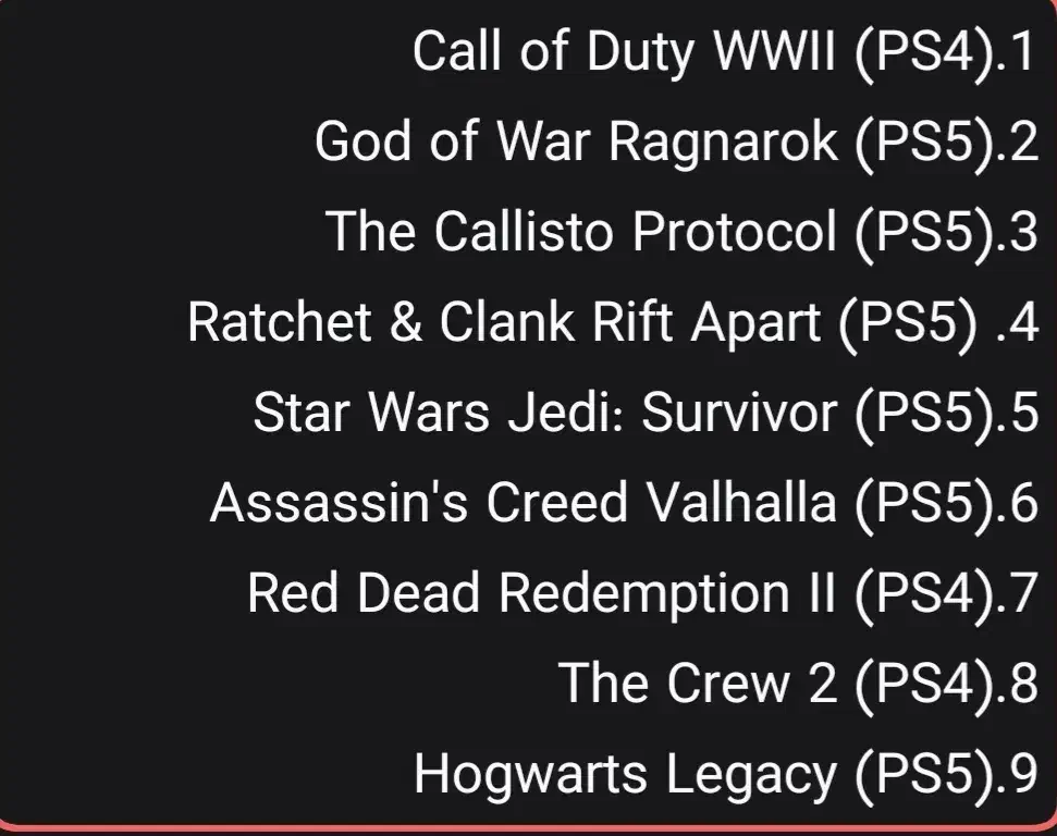 بازی های ps4 و ps5 در حد نو|کنسول، بازی ویدئویی و آنلاین|شیراز, شاهجیان|دیوار