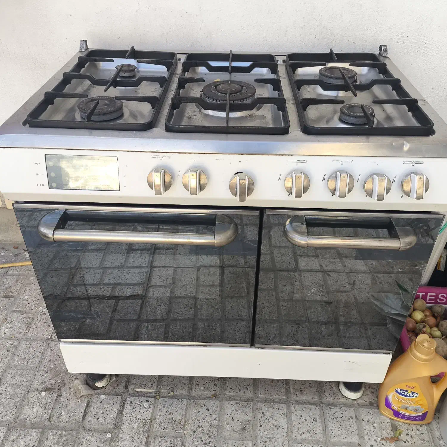 اجاق گاز فردار ۵ شعله هاردستون|اجاق گاز و لوازم برقی پختوپز|گلبهار, شهر جدید گلبهار|دیوار