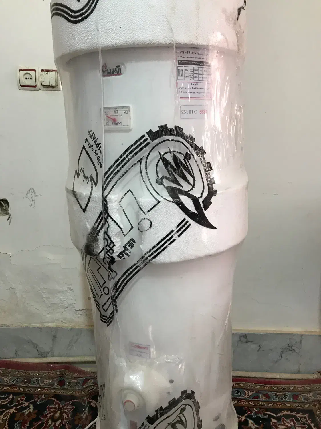 آبگرمکن برقی آزمون|آبگرمکن، پکیج، شوفاژ|زابل, |دیوار