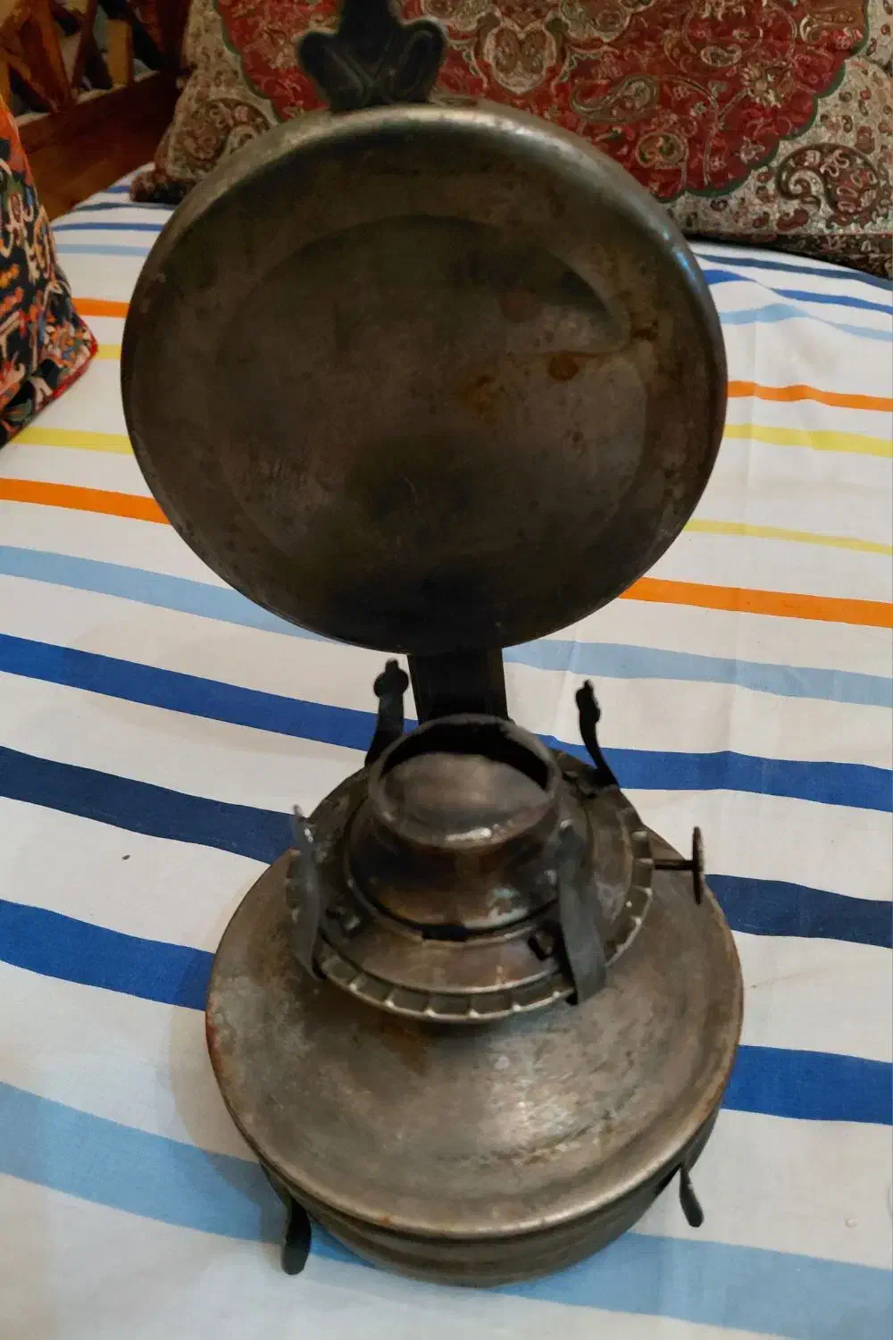 چراغ گرد سوز ایتالیایی عتیقه|کلکسیون اشیاء عتیقه|تهران, خواجه نظام الملک|دیوار