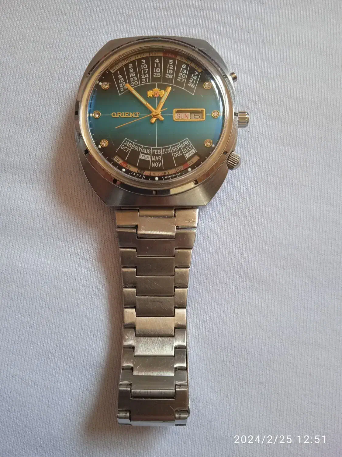 دوعدد ساعت مچی مردانه اورینت|ساعت|زنجان, |دیوار