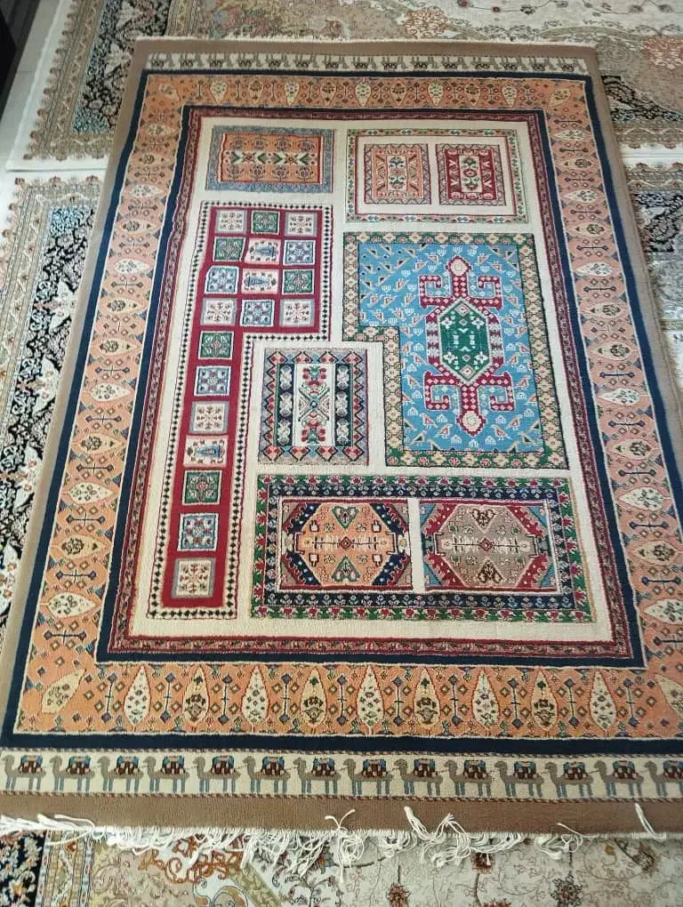 گلیم فرش|گلیم، جاجیم، گبه|کرمانشاه, |دیوار