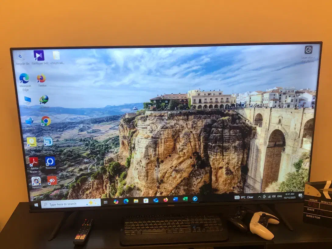 Hisense 55 4k smart|تلویزیون و پروژکتور|اصفهان, جلفا|دیوار