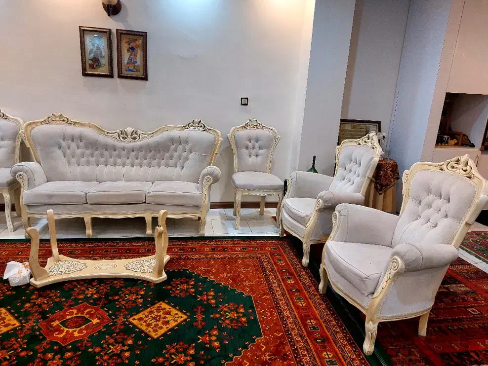 فروش مبل سلطنتی|مبلمان خانگی و میز عسلی|صباشهر, |دیوار