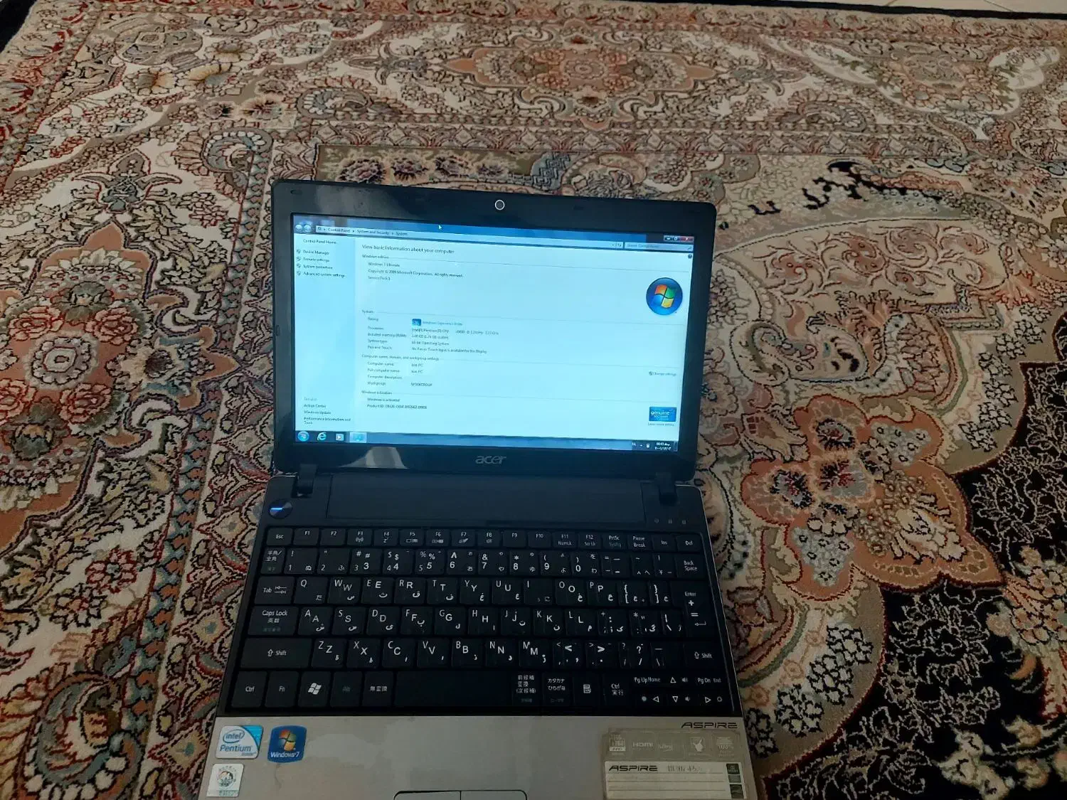 لب تاب نو هست کم مصرف|رایانه همراه|مشهد, حسین‌آباد|دیوار