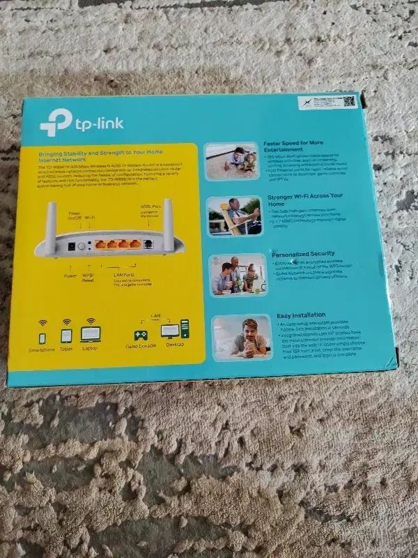 مودم tp link نو|مودم و تجهیزات شبکه|تهران, سنگلج (شاپور)|دیوار