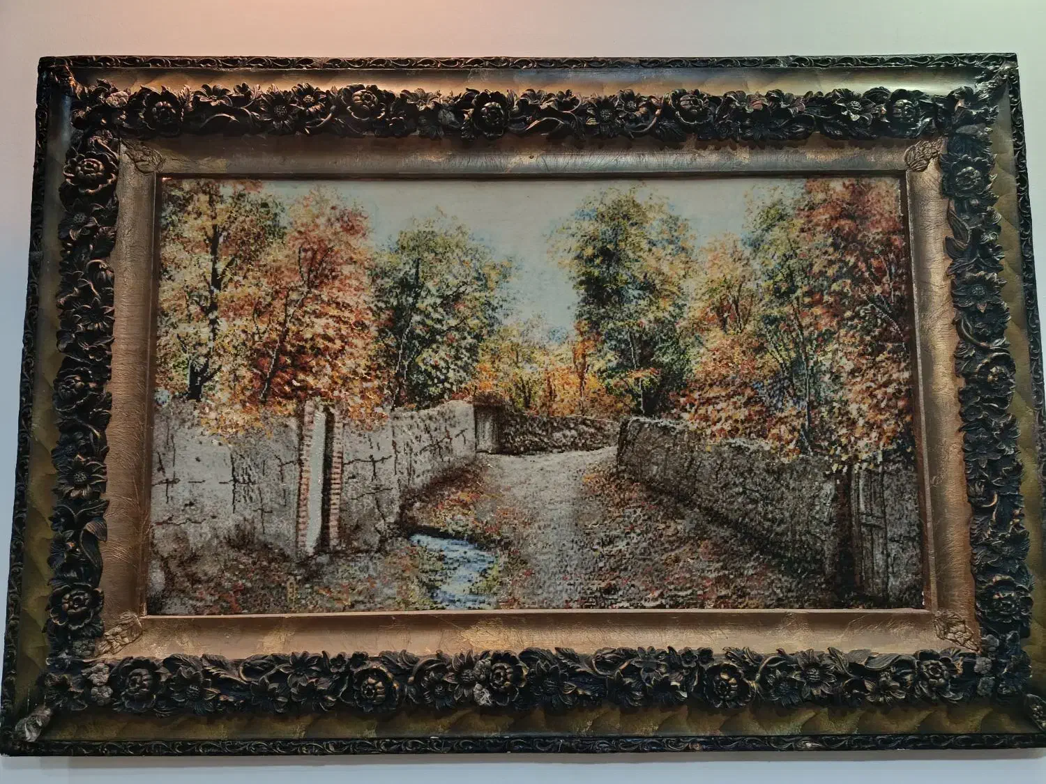 تابلو فرش|تابلو فرش|کیش, |دیوار