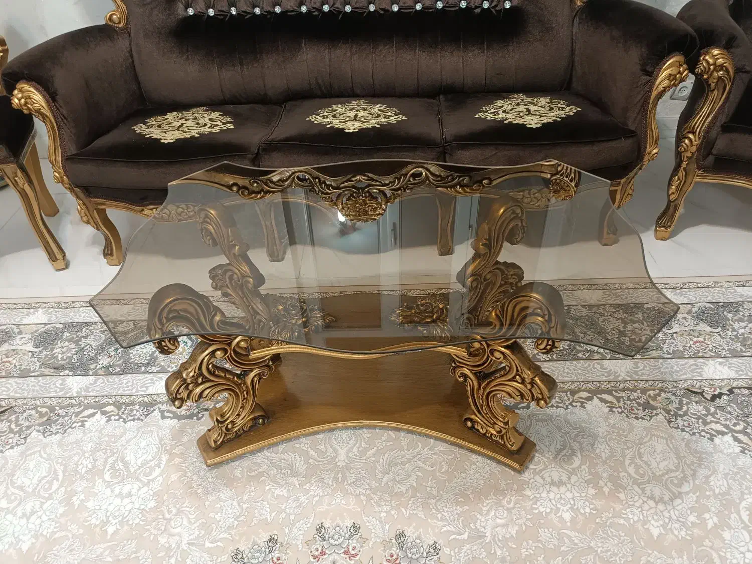 مبل سلطنتی|مبلمان خانگی و میز عسلی|مشگین شهر, |دیوار