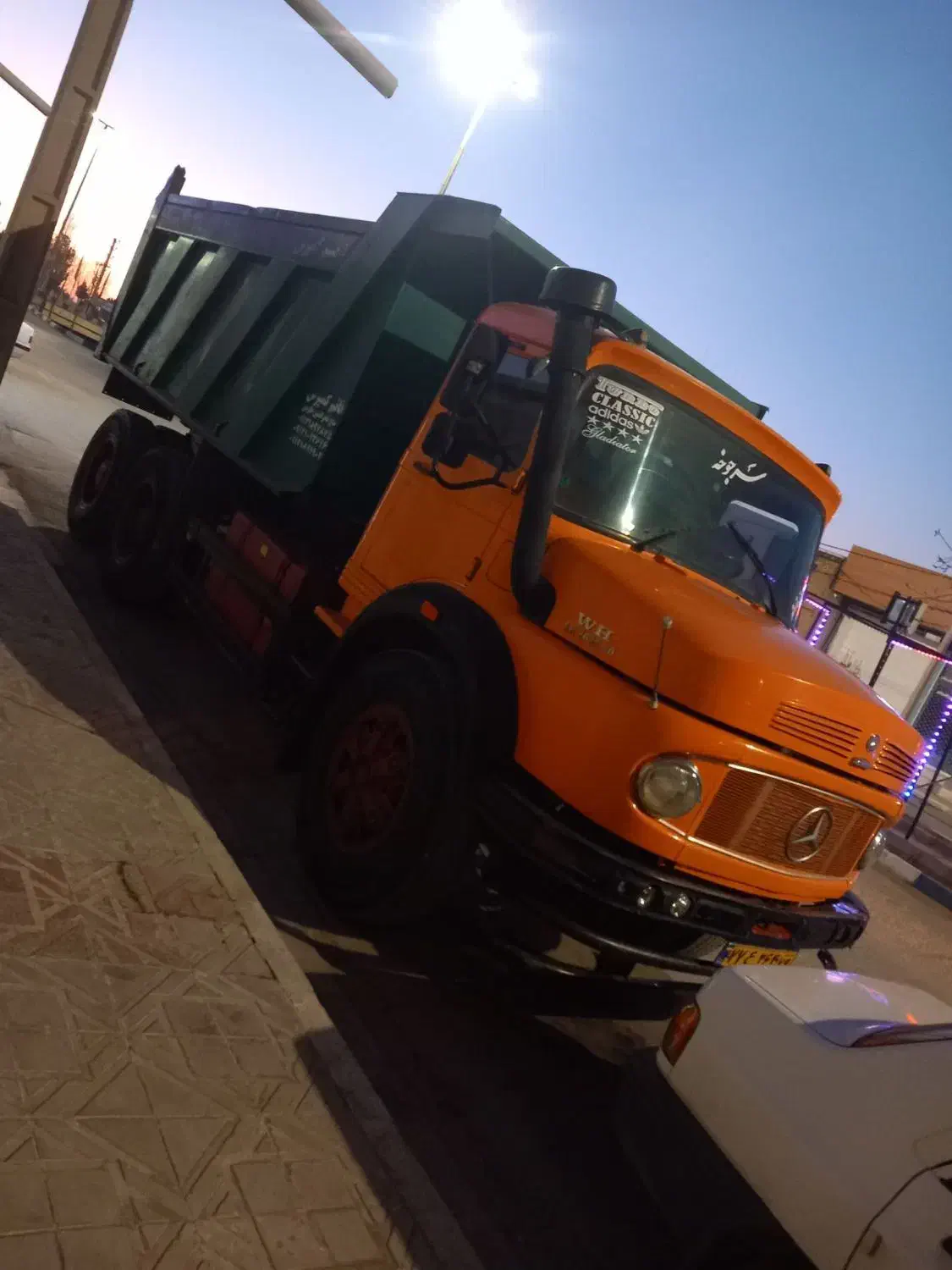 بنز کمپرسی زیر مایلر ۱۰ چرخ|خودرو سنگین|تهران, هلال احمر|دیوار