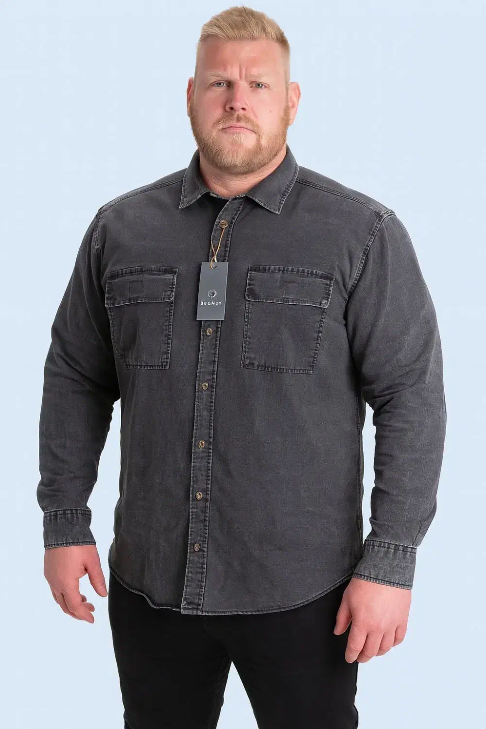 کت پیراهن جین ۳XL تا ۷XL دو جیب سایز بزرگ|لباس|تهران, خزانه|دیوار