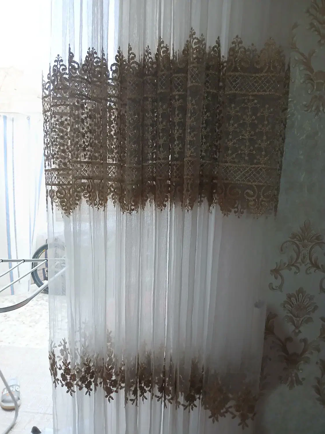 پرده توری|پرده، رانر، رومیزی|خمینی‌شهر, |دیوار