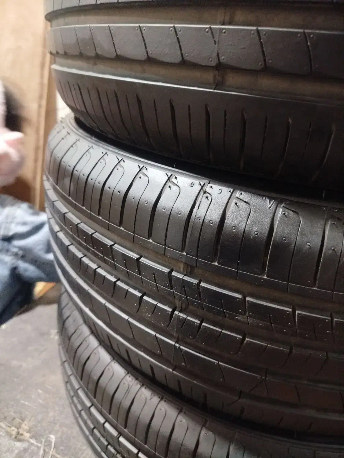 4 حلقه لاستیک در حد نو|قطعات یدکی و لوازم جانبی|رودسر, |دیوار