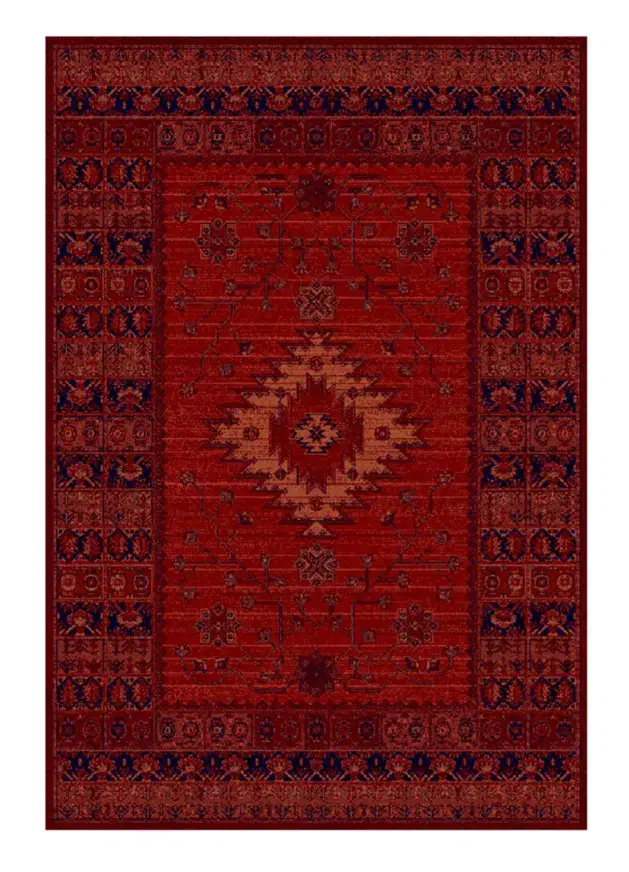 فرش مراکشی قرمز جدید،تعویض فرش کهنه با نو|فرش|بندرعباس, |دیوار