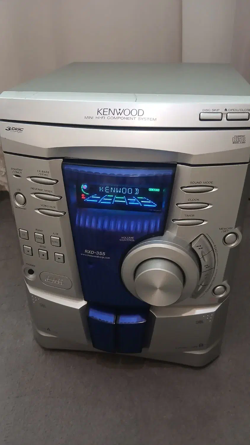 ضبط کنوود RXD-355|سیستم صوتی خانگی|ری, شهادت|دیوار