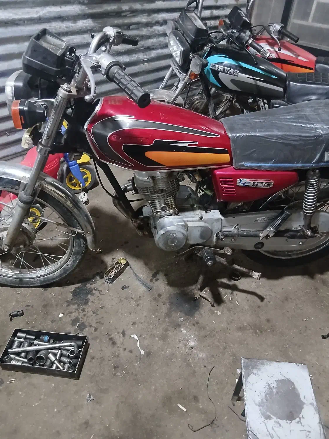 موتور هندا ۱۲۵|موتورسیکلت|ماهنشان, |دیوار